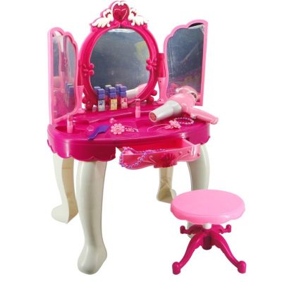 Детска музикална тоалетка с огледало и аксесоари 008-19