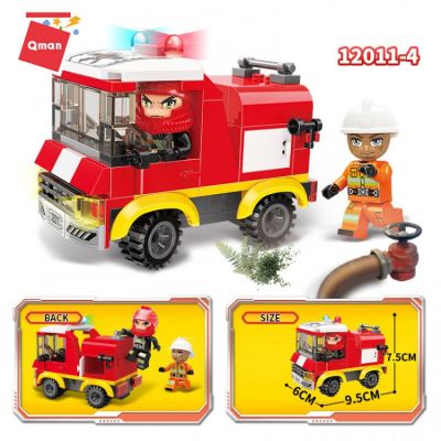 Конструктор пожарна кола QMAN Q12011-4