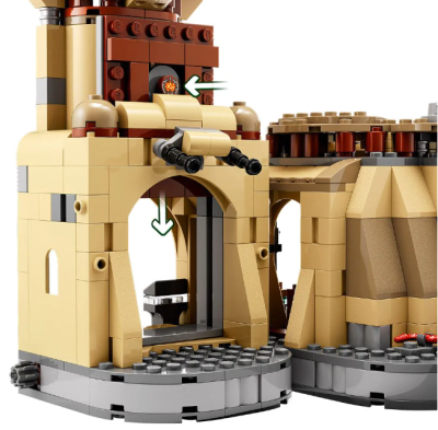 Конструктор LEGO Star Wars Тронната зала на Boba Fett 75326