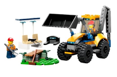 Конструктор LEGO City Great Vehicles 60385 - Строителен багер