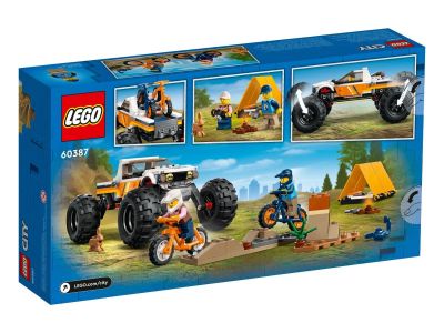 Конструктор LEGO City Great Vehicles 60387 - Офроуд приключения 4x4