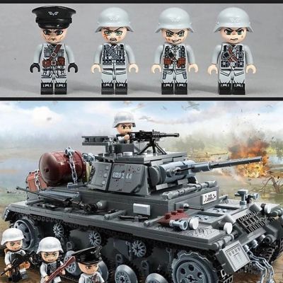 Конструктор Германски танк Panzer III Qman Q21028