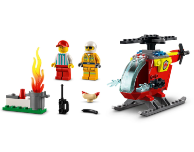 Конструктор LEGO City Fire 60318 Пожарникарски хеликоптер