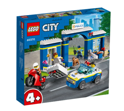 Конструктор LEGO City Police 60370 Преследване с полицейски участък