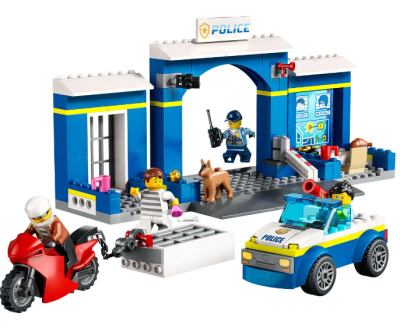 Конструктор LEGO City Police 60370 Преследване с полицейски участък