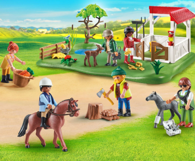 Конструктор Ранчо с коне My Figures Playmobil 70978 
