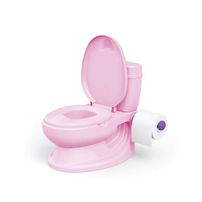 Гърне - тоалетна чиния със звук DOLU 7252 розово