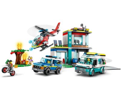 Конструктор LEGO City Police 60371 Щаб за спешна помощ