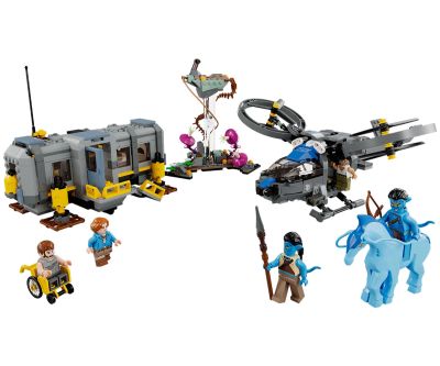 Конструктор LEGO Avatar 75573 Плаващите планини: Обект 26 и RDA Самсон