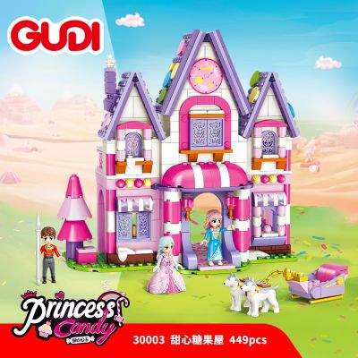 Конструктор Princess Сладка къща за бонбони Gudi 30003