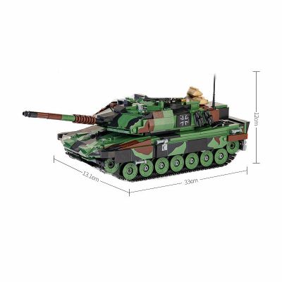 Конструктор Military Танк German Leopard 2A6 Main Battle Tank Gudi 6105 