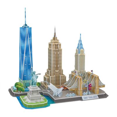 3D Пъзел CITY LINE NEW YORK CITY CubicFun MC255h