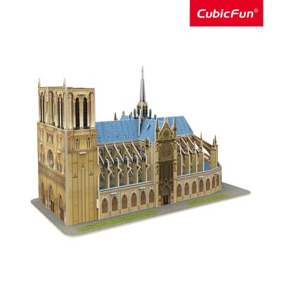 Пъзел 3D Notre Dame de Paris 53ч. CubicFun C242h