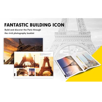 Пъзел 3D National Geographic Eiffel Tower (Paris) 80ч. CubicFun DS0998h