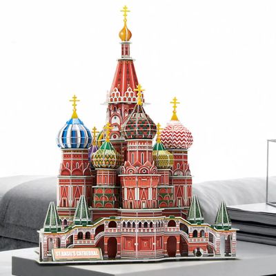 Пъзел 3D National Geographic St. Basil's Cathedral (Russia) 224ч. CubicFun DS0999h