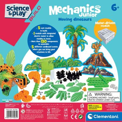 Конструктор Динозаври CLEMENTONI Science Play Mechanics Junior 75061