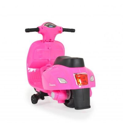 Детски акумулаторен мотор VESPA GTS SUPER SPORT розов
