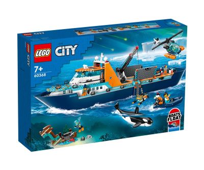 Конструктор LEGO City 60368 Арктически изследователски кораб
