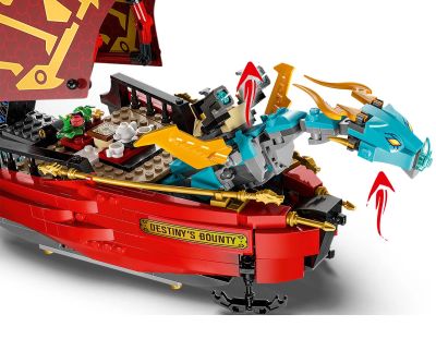 Конструктор LEGO NINJAGO 71797 Дар от съдбата – надбягване с времето