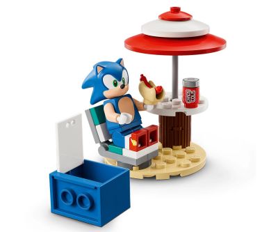 Конструктор LEGO Sonic the Hedgehog 76990 - Соник игра със сфери за скорост
