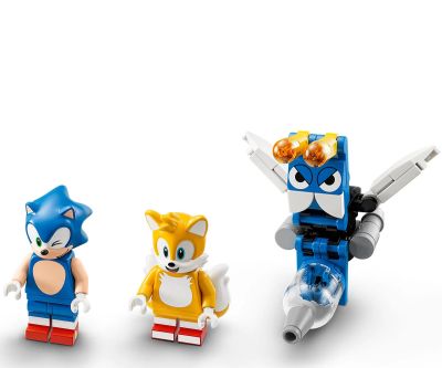 Конструктор LEGO Sonic the Hedgehog 76991 Работилница на Тейлс и самолет Торнадо
