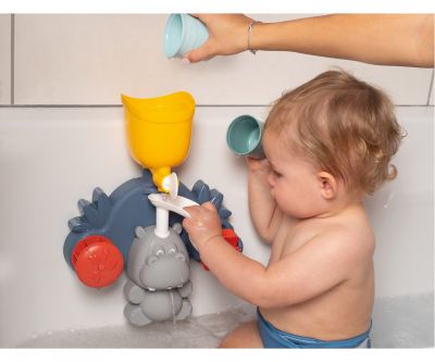 Бебешка играчка за баня Little Smoby Hippo 7600140405