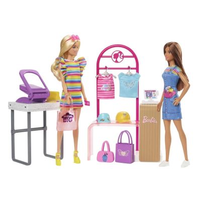 Barbie Careers Модният бутик на Барби + кукла HKT78 
