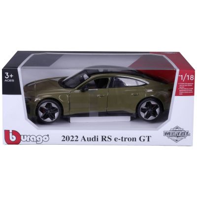 Метална кола Audi RS e-tron GT 2022 Bburago 1/18