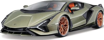 Метален автомобил Lamborghini Sian FKP37 Bburago 1:24 