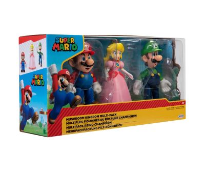 Супер Марио - Комплект фигурки Mushroom Kingdom Nintendo Super Mario 4