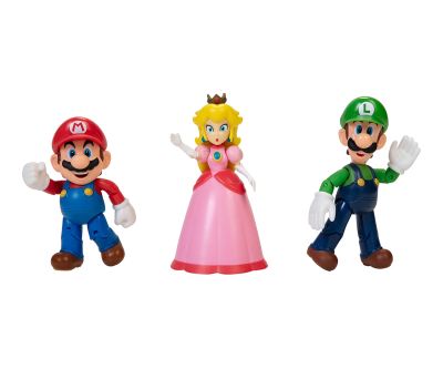 Супер Марио - Комплект фигурки Mushroom Kingdom Nintendo Super Mario 4