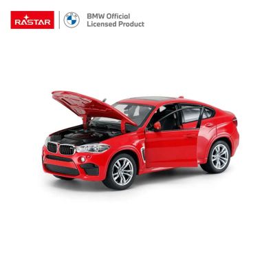 Метален Джип BMW X6M Rastar 1:24 - 56600 RED