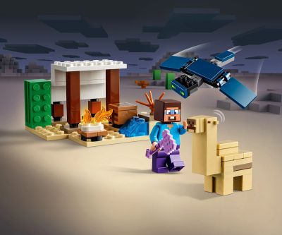 Конструктор LEGO Minecraft 21251 Пустинната експедиция на Стив