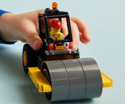 Конструктор LEGO City Great Vehicles 60401 Строителен валяк
