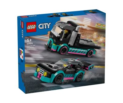 Конструктор LEGO City Great Vehicles 60406 Състезателна кола и камион автовоз