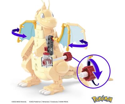 Конструктор Покемон Mega Construx Драгонайт Mattel HKT25 - Mega Construxs Pokémon Dragonite