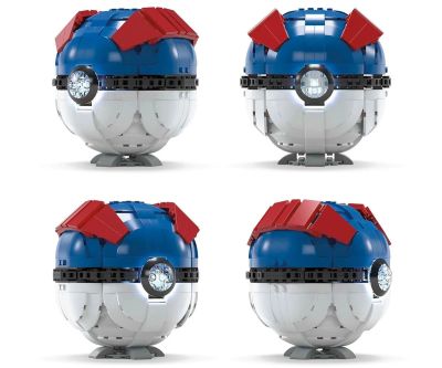 Конструктор Покемон Mega Construx Джъмбо поке топка HMW04 - Mega Construxs Jumbo Great Ball