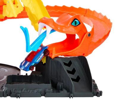 Игрален комплект Змия в магазина за пица Hot Wheels City - Mattel HTN81