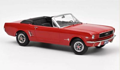 Метална кола Ford Mustang Convertible 1966 Norev 1:18 - 182810