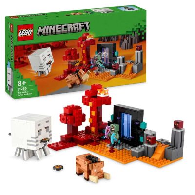Конструктор LEGO Minecraft Засада до портала към Ада 21255