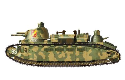Металeн танк Char 2C - 1939 DeAgostini AEWRT017