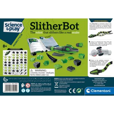 Робот змия SLITHER BOT Science Play CLEMENTONI 75054 