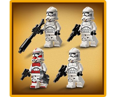 Конструктор LEGO Star Wars 75372 Клонинг щурмовак и боен дроид – боен пакет