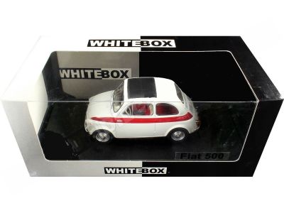 Метална кола Fiat 500 1960 WHITE BOX 124182