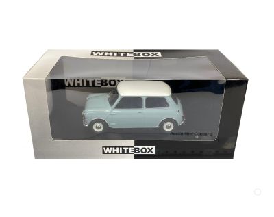 Метална кола Austin Mini Cooper S 1965 WHITE BOX 124183