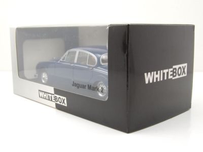 Метална кола Jaguar MK II 1960 WHITE BOX 124201