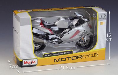 Метален мотор Suzuki Hayabusa 2022 MAISTO 1:12
