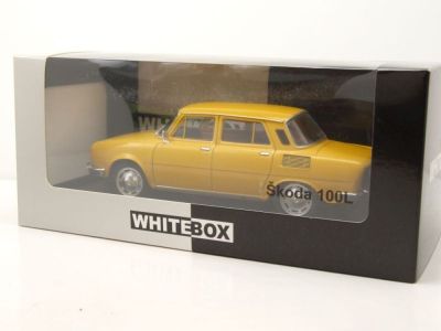 Метална кола Skoda 100L 1974 WHITE BOX 124139