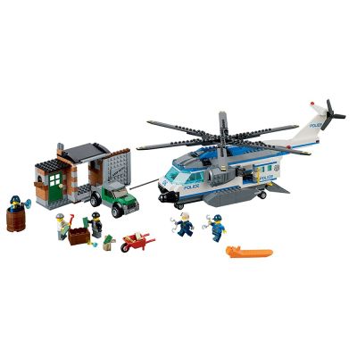 Конструктор LEGO CITY Наблюдение с хеликоптер 60046