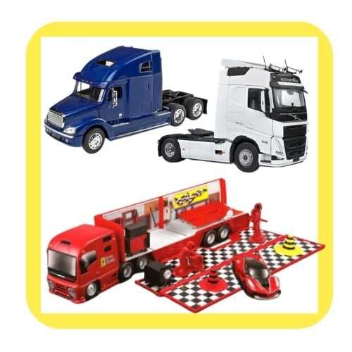 Метални камиони и влекачи